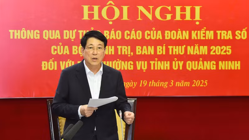 Президент Лыонг Кыонг выступает на конференции.