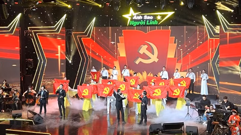 Художественный номер на мероприятии.