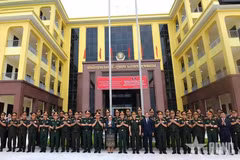 Здание Командования пограничных войск Лаоса. Фото: qdnd.vn