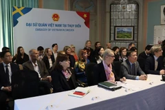 Участники форума. Фото: Посольство Вьетнама в Швеции