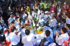 Делегаты на церемонии.