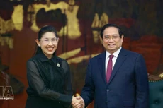 Премьер-министр Фам Минь Тьинь принимает Посла Таиланда во Вьетнаме Уравади Срипхиромайя. Фото: ВИА