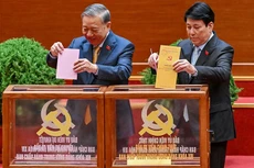 [Фото] Голосование по избранию ЦК КПВ XIV созыва