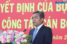 Товарищ Хо Ван Ньен, Секретарь партийного комитета провинции Куангнгай.