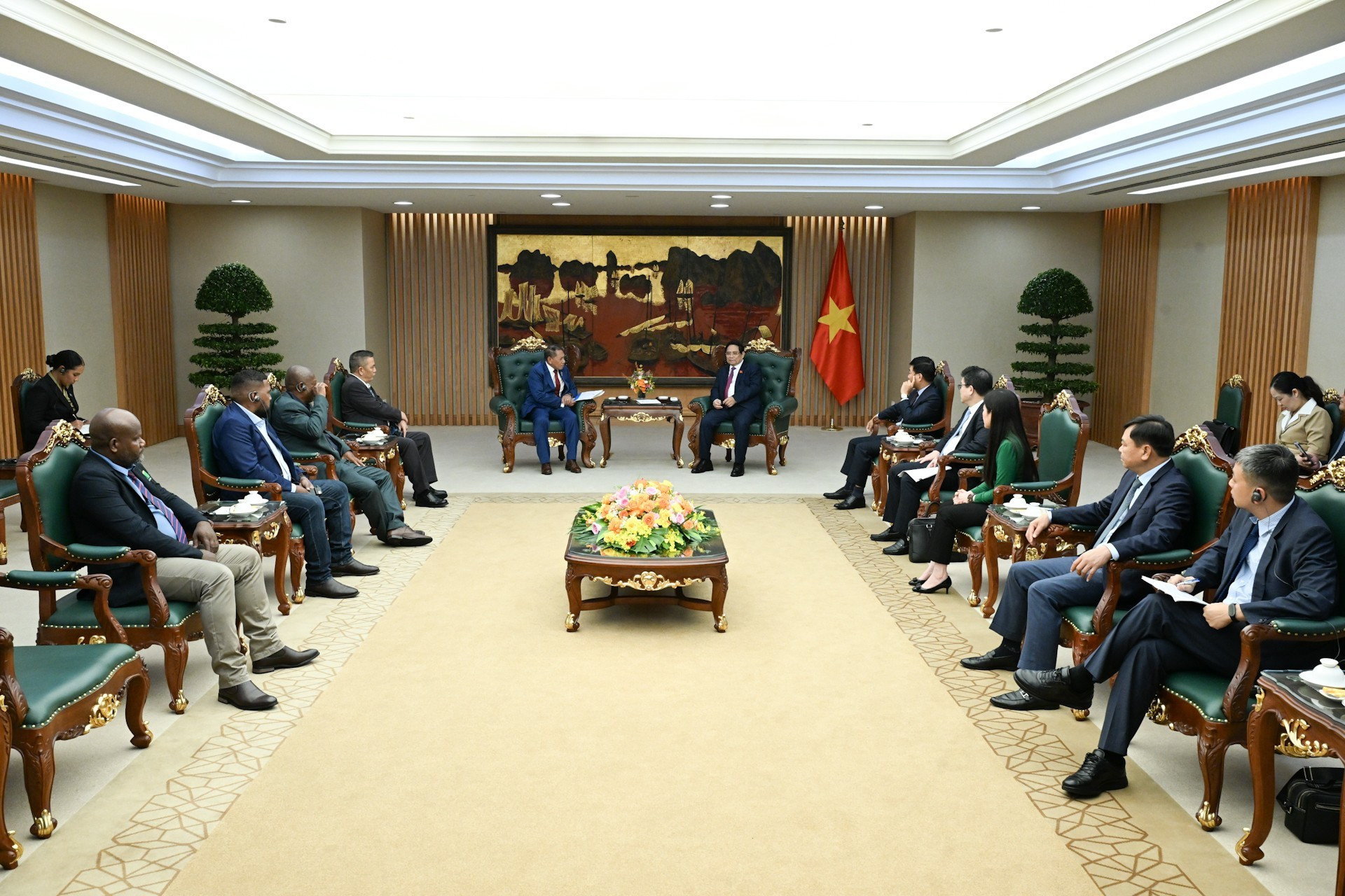 Общий вид встречи.