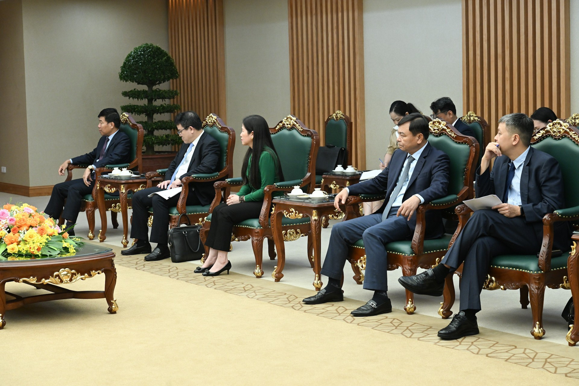 Представители министерств и ведомств Правительства Вьетнама на мероприятии.