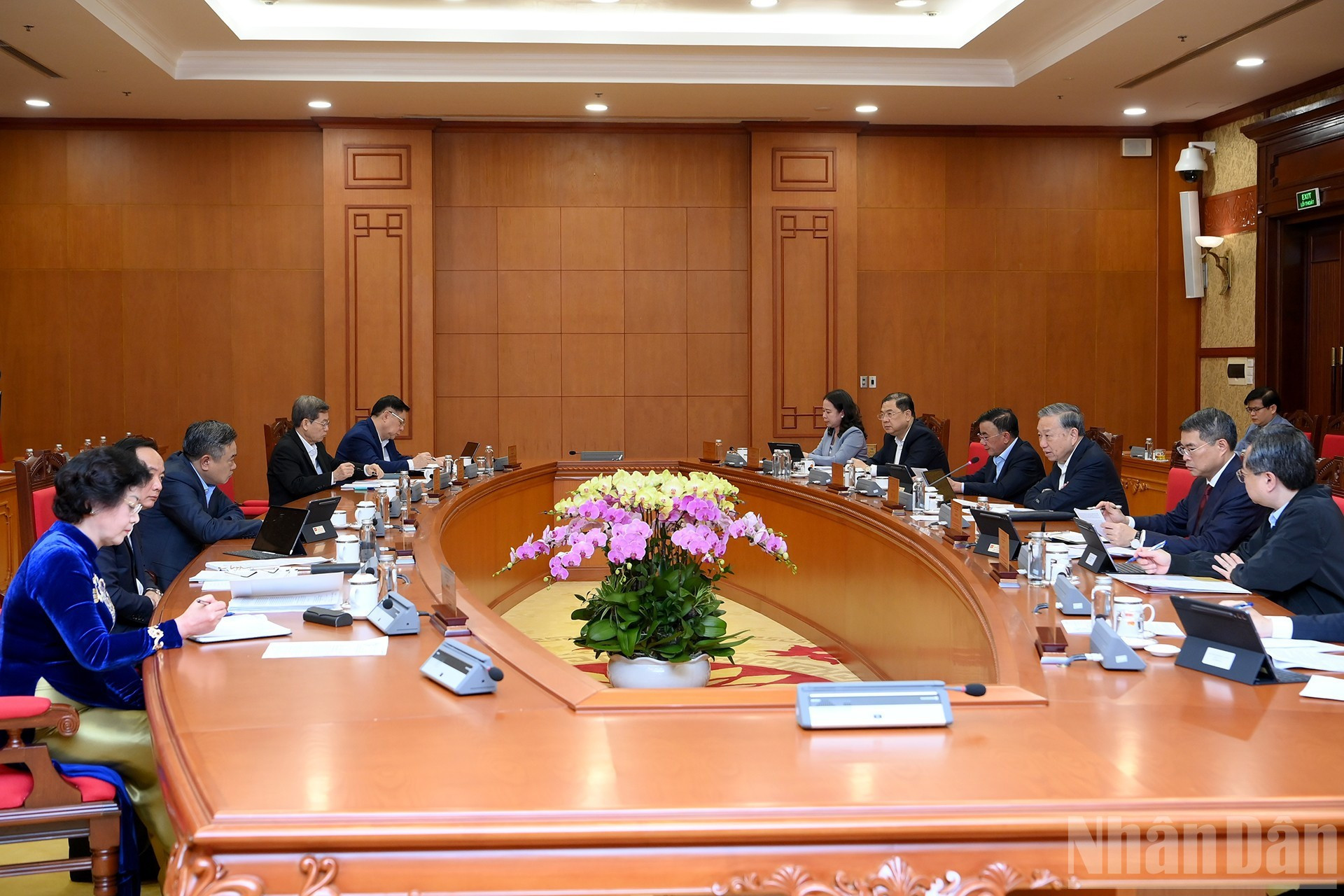 Общий вид заседания.