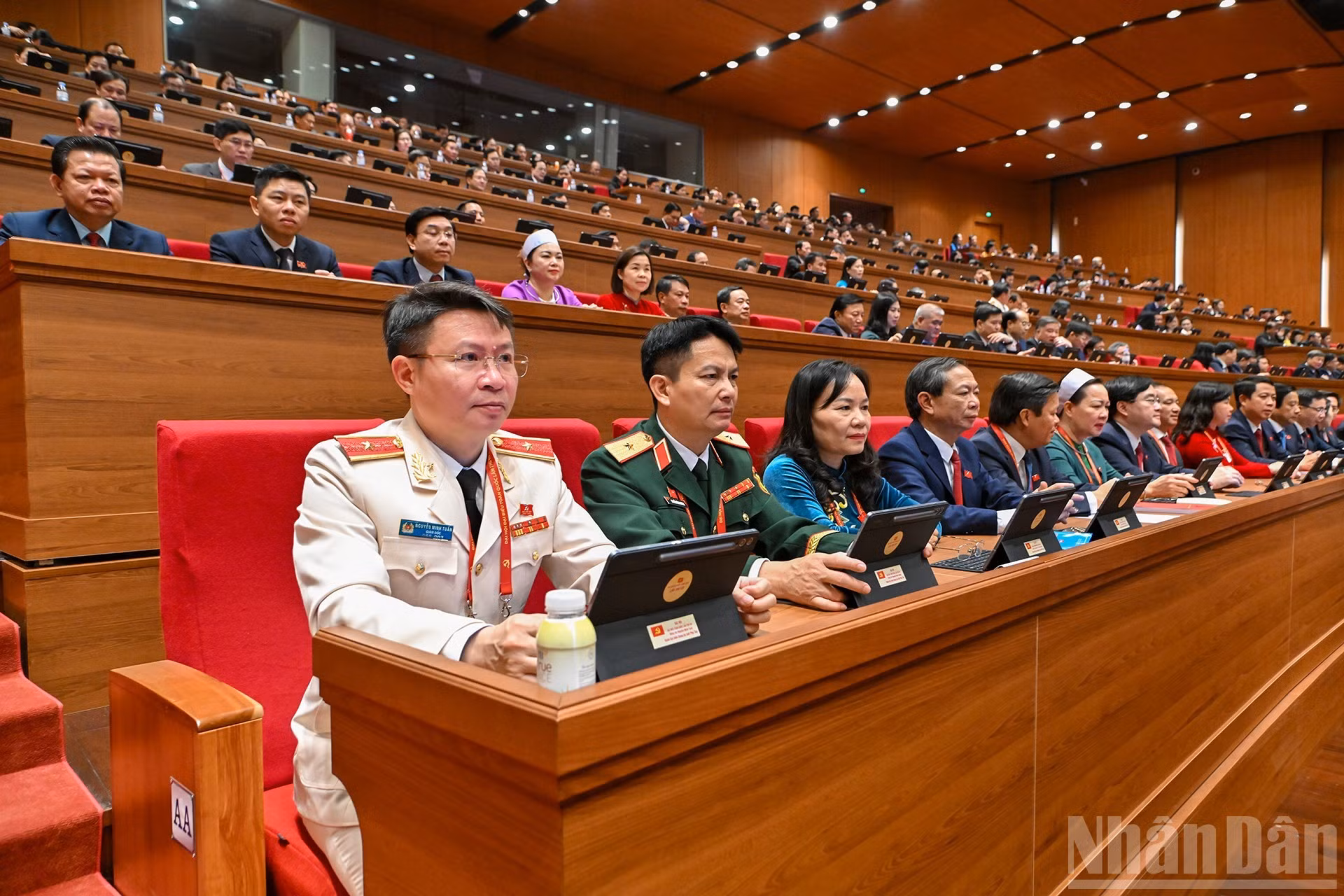 Делегаты на подготовительном заседании. (Фото: Тхюи Нгуен)