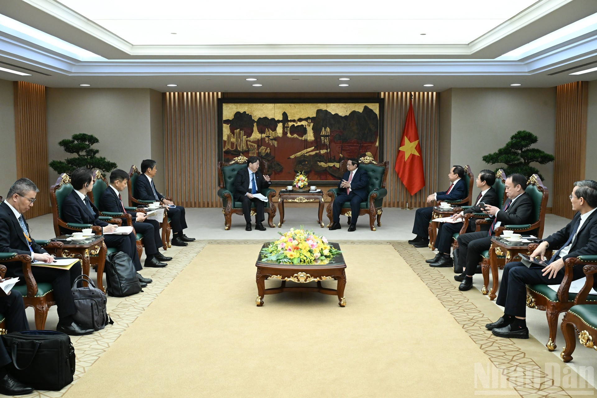 Общий вид приема.