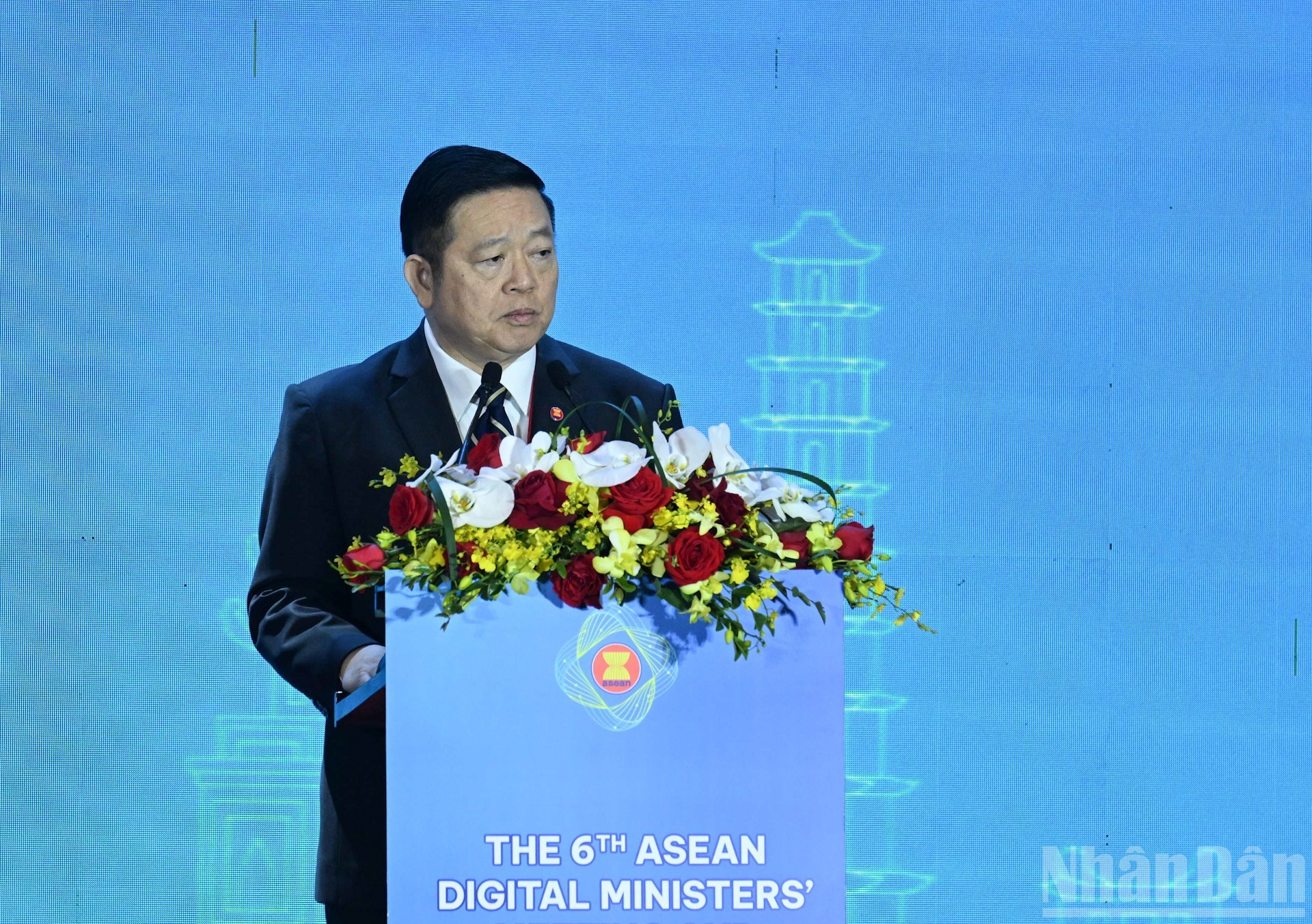 Выступление Генерального секретаря АСЕАН Као Ким Хорна.