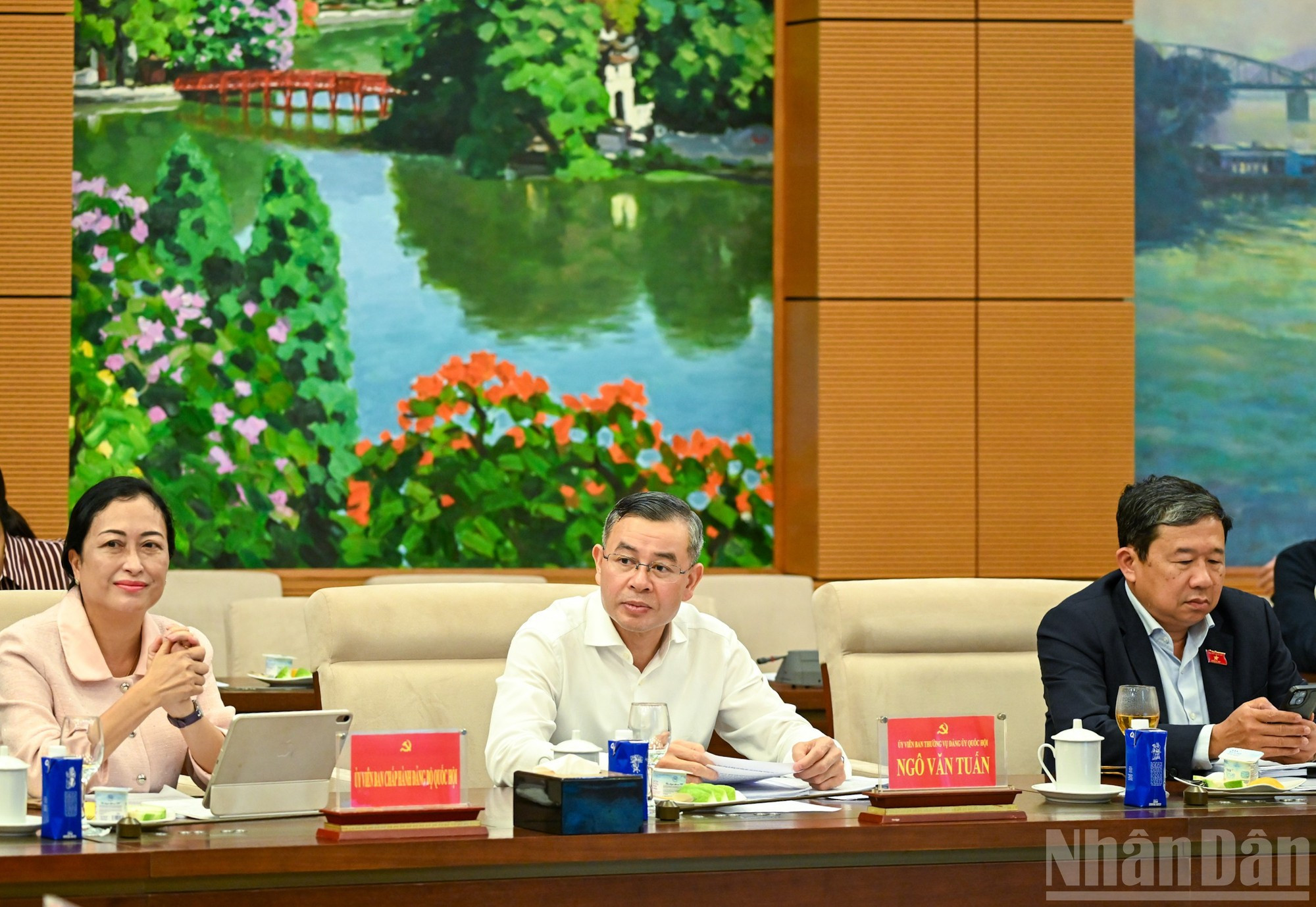 Делегаты на конференции.