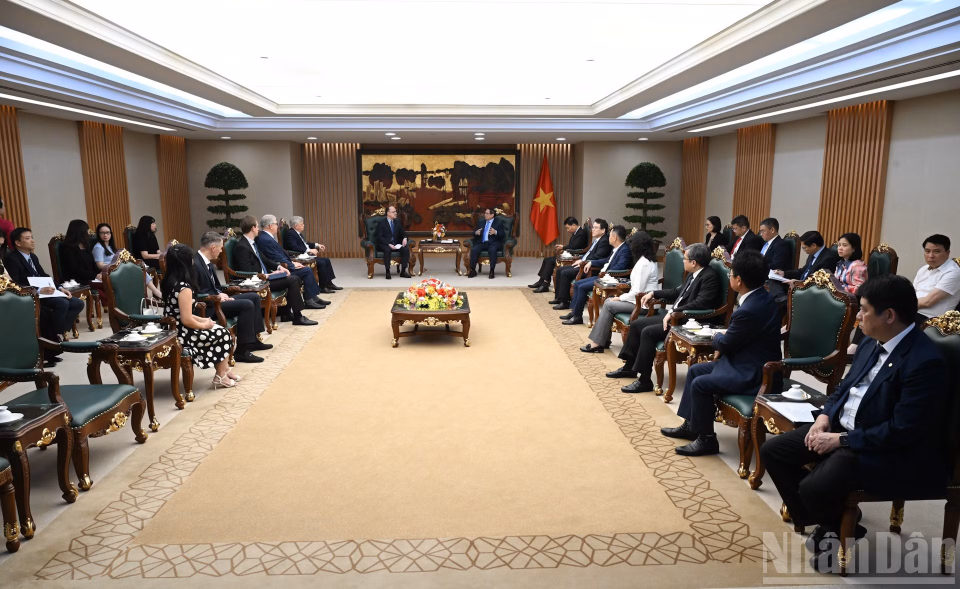 Общий вид приема.