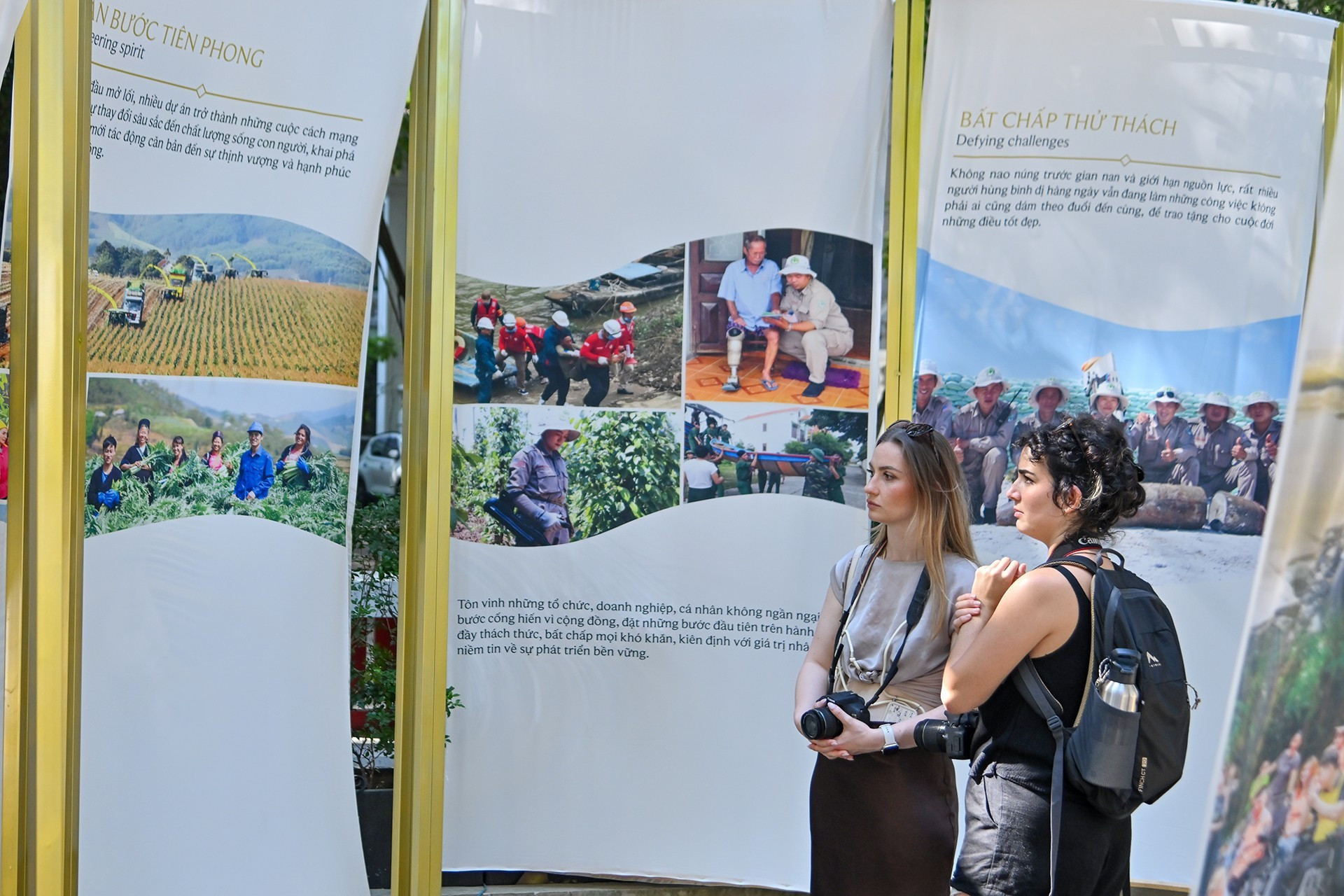 Глубокие истории, наполненные смыслом и человечностью, тронули сердца многих посетителей, в том числе и иностранных туристов.