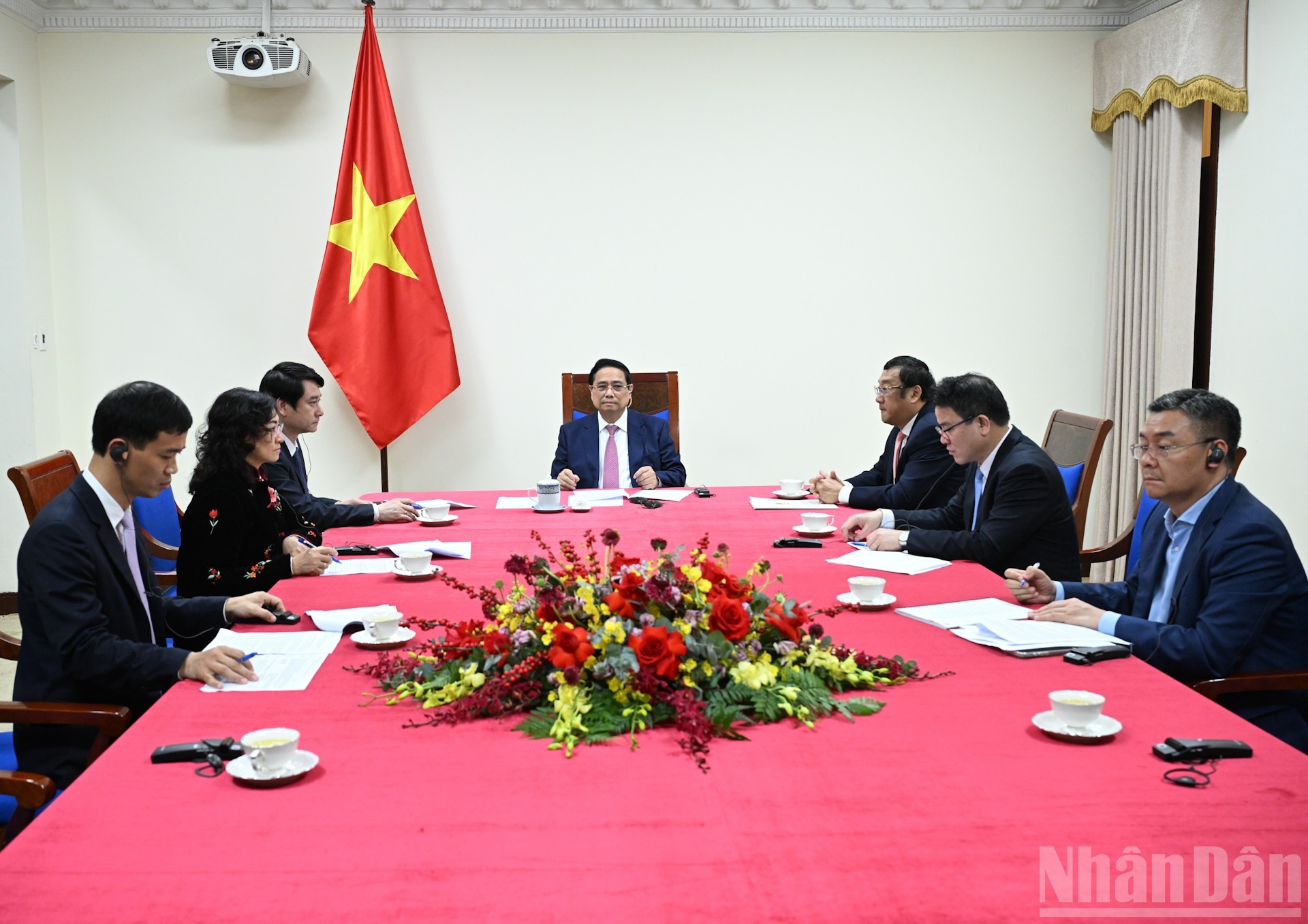 Общий вид телефонного разговора.