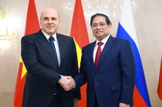 [Фото] Премьер-министр Фам Минь Тьинь провел переговоры с Председателем Правительства России