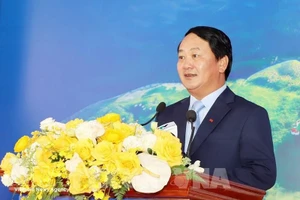 Секретарь провинциального парткома Туенкуанг Хау А Лень. Фото: ВИА