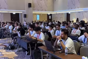 70 участников, представляющих 20 стран, принимают участие в лагере Positive Hack Camp 2026. Фото: ВИА