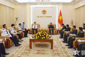 Общий вид приема. Фото: qdnd.vn