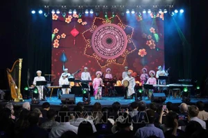 Художественный номер в исполнении вьетнамских артистов. Фото: ВИА