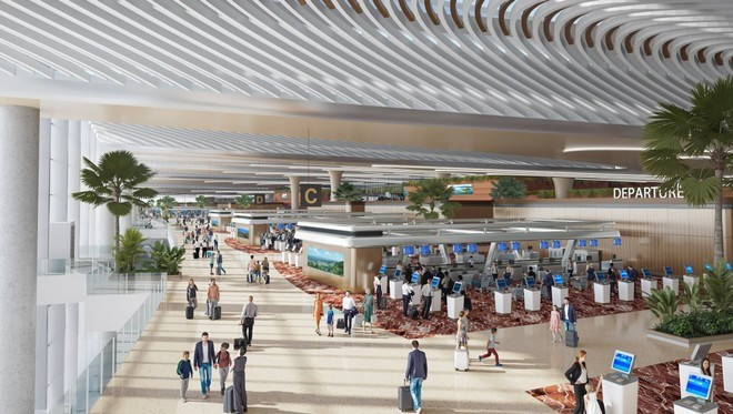 Терминал T2 международного аэропорта Фукуок. Фото: Sun Group