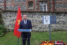 Генеральный секретарь ЦК КПВ, Президент Вьетнама То Лам выступает на мероприятии. Фото: ВИА