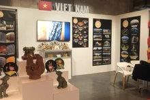 Пространство представления вьетнамской культуры в рамках Культурной деревни франкофонии. Фото: внештатный сотрудник