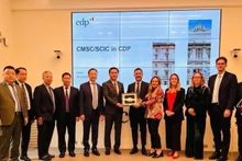 Рабочая делегация CMSC и представители корпорации CDP. Фото: ВИА