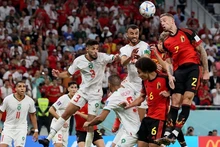 Сборная Марокко обыграла сборную Бельгии со счетом 2:0.