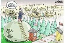 Карикатура MACKAY
