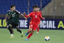 Сборная U17 Вьетнама сыграла вничью 1:1 с командой ОАЭ. Фото: Федерация футбола Вьетнама