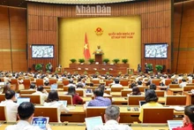 Общий вид заседания НС во второй половине дня 26 мая. Фото: Зюи Линь