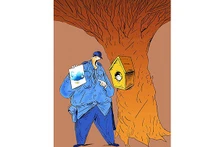 Карикатура Огуза Гюреля