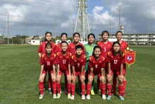 Стартовый состав сборной U17 Вьетнама. Фото: Федерация футбола Вьетнама