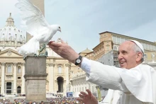 Фотография Папы Римского Франциска, сделанная 15 мая 2013 года. Источник: Vaticannews.va