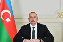 Президент Азербайджанской Республики Ильхам Гейдарович Алиев.