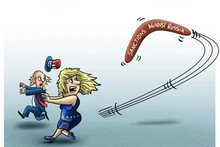 Карикатура Мигеля Мадригала