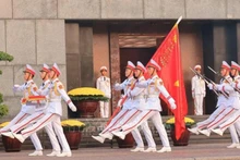 Церемония поднятия государственного флага на площади Бадинь (Ханой), 2 сентября 2024 года. Фото: ВИА