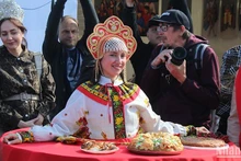 Представление традиционных блюд в рамках Дня народов Среднего Урала.