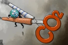 Карикатура Ло Цзе