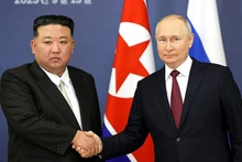 Президент России Владимир Путин и Лидер КНДР Ким Чен Ын. Фото: Кремль