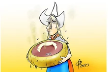 Карикатура Энрико Бертуччоли