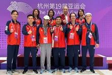 Сборная Вьетнама по сянци выиграла серебряную медаль на 19-х Азиатских играх.