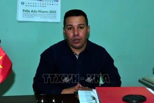 Зампредседателя Общества кубинско-вьетнамской дружбы Рувислей Гонсалес Саес. Фото: ВИА