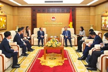 Общий вид приема. Фото: bocongan.gov.vn