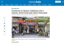 Статья в газете «Nikkei Asia» представляет очаровательный Ханой с дружелюбными людьми, героической историей и самобытной культурой. Фото: ВИА