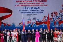 Церемония открытия Дней вьетнамской культуры в Российской Федерации 2024 года. Фото: Суан Хынг