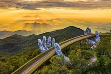 Золотой мост в Дананге. Фото: baoquocte.vn