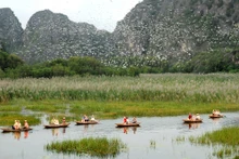 Заповедник водно-болотных угодий Ванлонг. Фото: ninhbinh.gov.vn