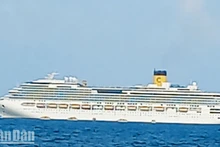 Фукуок встретил итальянский круизный лайнер «Costa Serena», на борту которого находятся 1056 членов экипажа и 3500 международных туристов.
