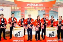 Это восьмой рейс Vietjet между Вьетнамом и Японией и первый прямой рейс между Вьетнамом и Хиросимой.